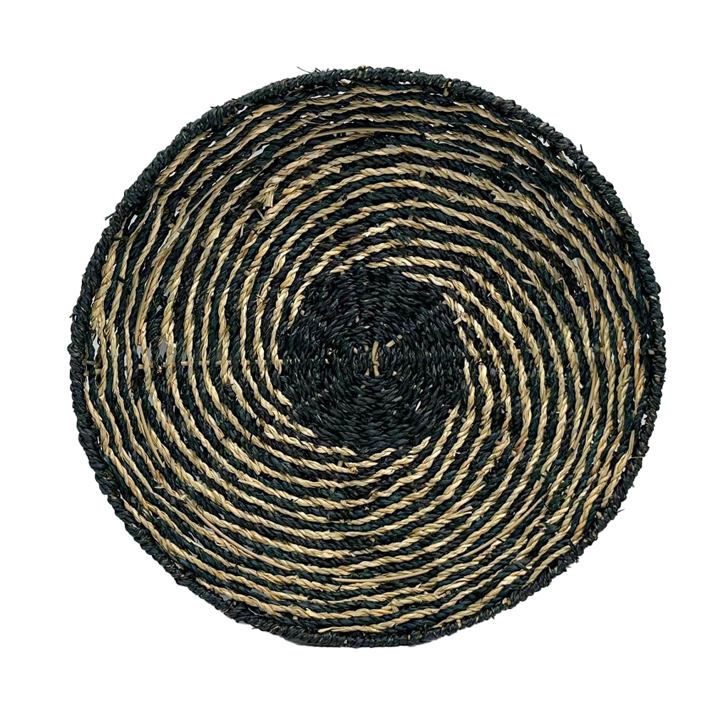 IRIS ΔΙΑΚΟΣΜΗΤΙΚΟ ΤΟΙΧΟΥ 51x51x6 SEAGRASS ΜΑΥΡΟ ΦΥΣΙΚΟ