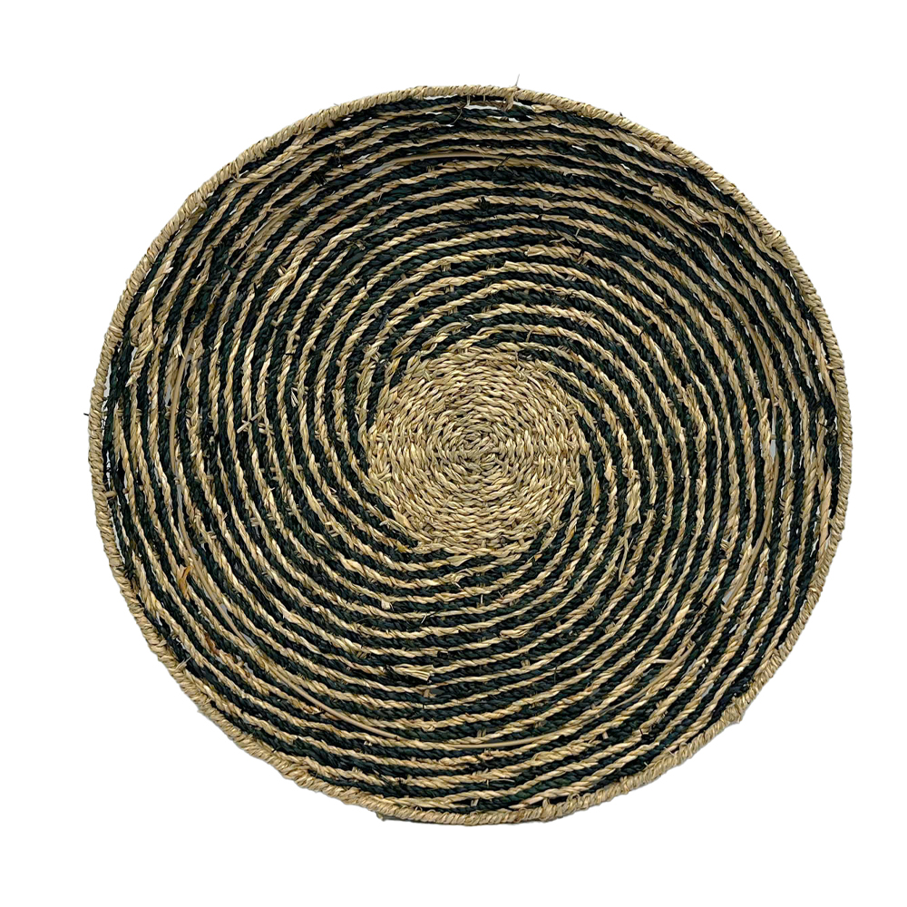 IRIS ΔΙΑΚΟΣΜΗΤΙΚΟ ΤΟΙΧΟΥ 51x51x6 SEAGRASS ΦΥΣΙΚΟ ΜΑΥΡΟ