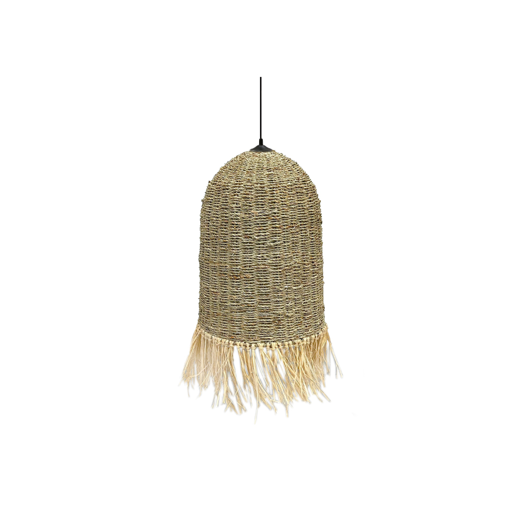 TULUM ΦΩΤΙΣΤΙΚΟ ΟΡΟΦΗΣ 42x42x71 SEAGRASS ΦΥΣΙΚΟ