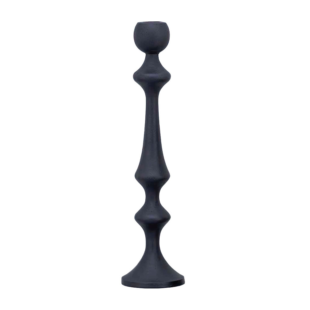 ELEGANT ΚΗΡΟΠΗΓΙΟ 8x8x34cm ΑΛΟΥΜΙΝΙΟ ΜΑΥΡΟ