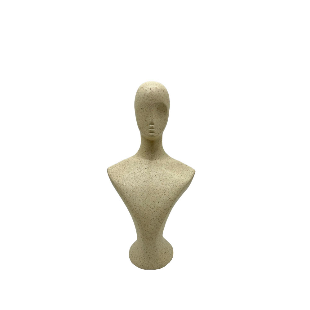 SILOU ΔΙΑΚΟΣΜΗΤΙΚΟ ΦΙΓΟΥΡΑ 17.3x13.3x33.4 POLYRESIN ΜΠΕΖ