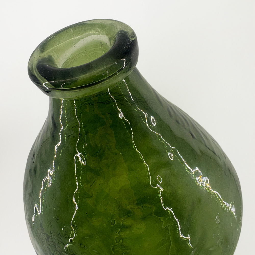 SPICE ΒΑΖΟ 22x22x35.5cm ΓΥΑΛΙ ΠΡΑΣΙΝΟ