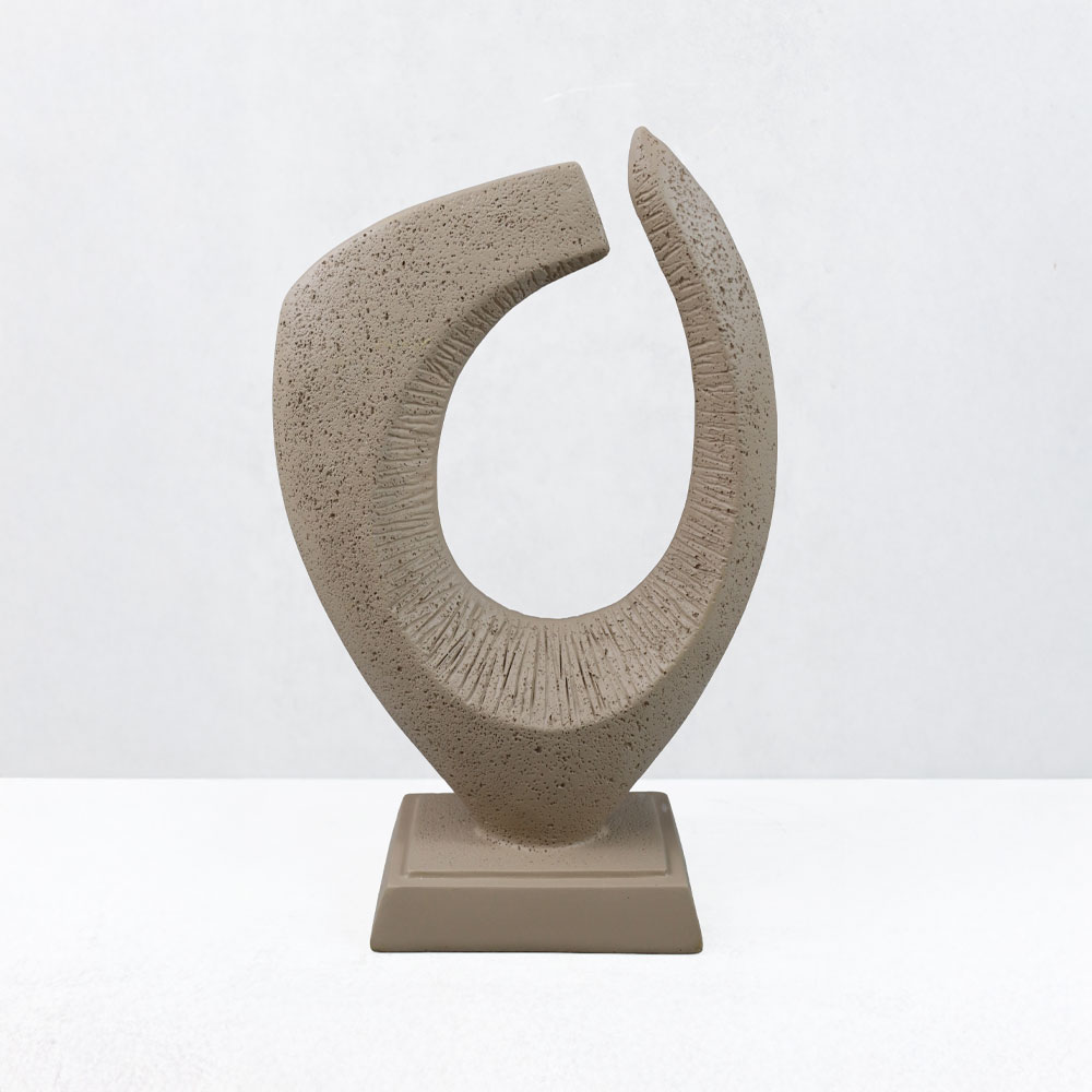 PULSE I ΔΙΑΚΟΣΜΗΤΙΚΟ 18.5x8.5x30cm RESIN ΚΑΦΕ