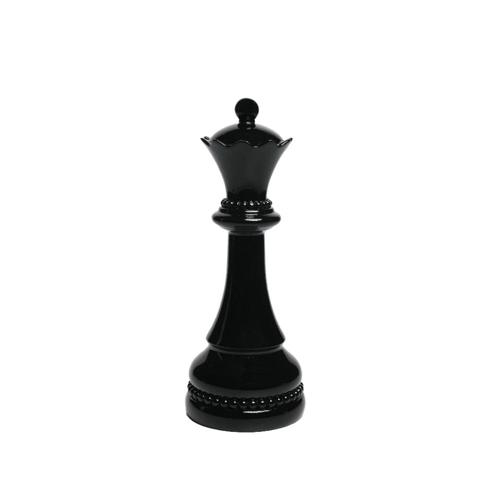 EBON ΔΙΑΚΟΣΜΗΤΙΚΟ ΠΙΟΝΙ 10.4x10.3x26.7cm RESIN ΜΑΥΡΟ