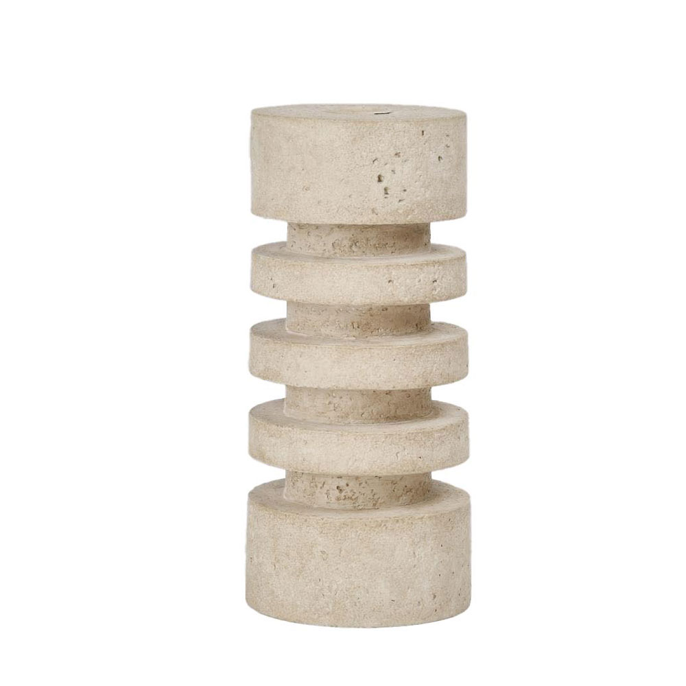 AXIS ΚΗΡΟΠΗΓΙΟ 9.1x9.1x21.2cm RESIN ΜΠΕΖ