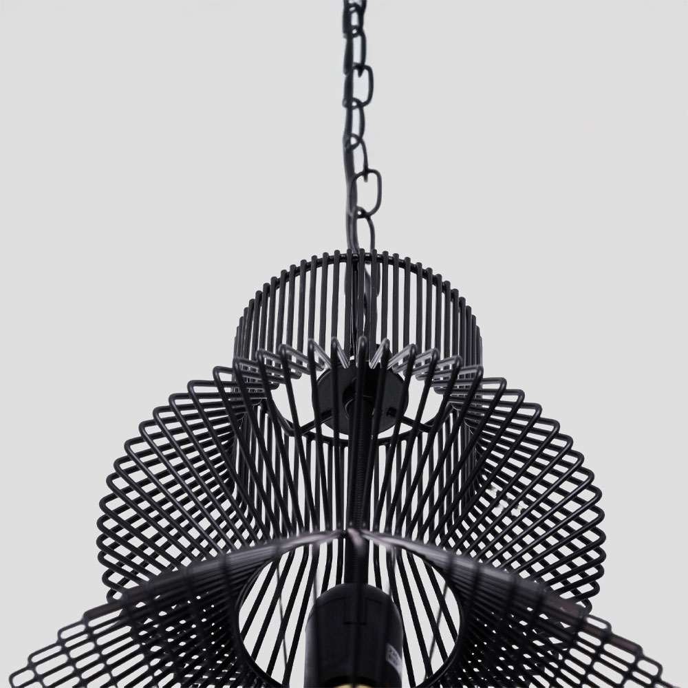 STEEL ΦΩΤΙΣΤΙΚΟ ΟΡΟΦΗΣ 28x40.5cm ΣΙΔΕΡΟ ΜΑΥΡΟ