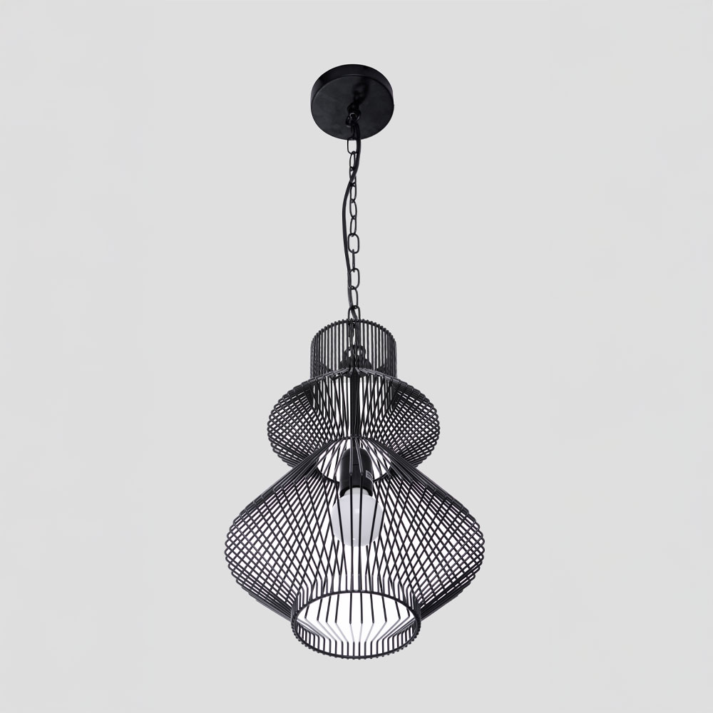 STEEL ΦΩΤΙΣΤΙΚΟ ΟΡΟΦΗΣ 28x40.5cm ΣΙΔΕΡΟ ΜΑΥΡΟ