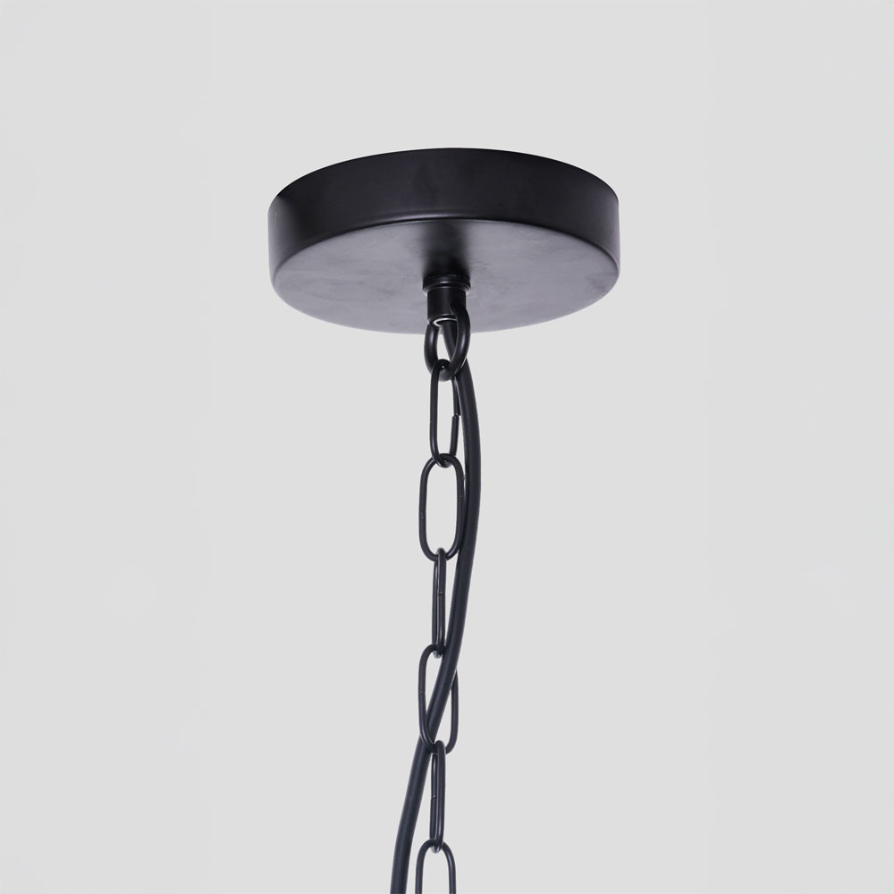 STEEL ΦΩΤΙΣΤΙΚΟ ΟΡΟΦΗΣ 28x40.5cm ΣΙΔΕΡΟ ΜΑΥΡΟ