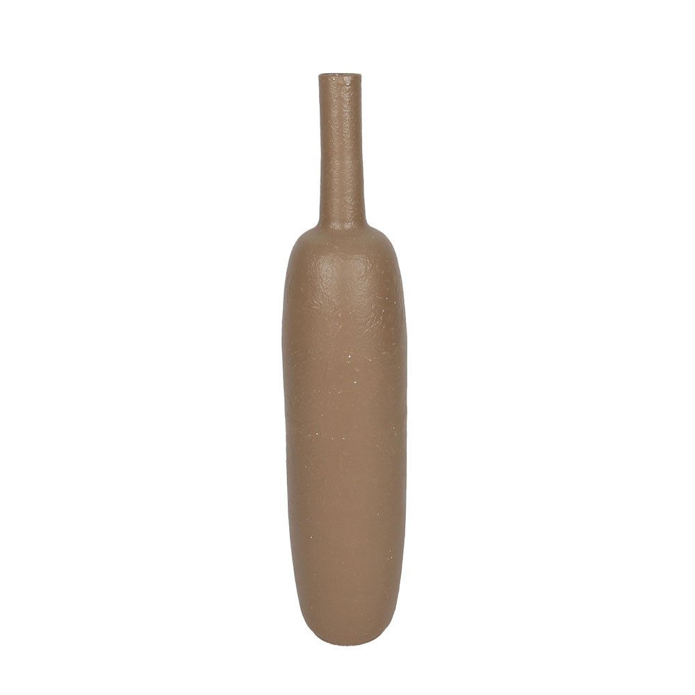 AERIS ΒΑΖΟ 20x88cm ΜΕΤΑΛΛΟ ΚΑΦΕ